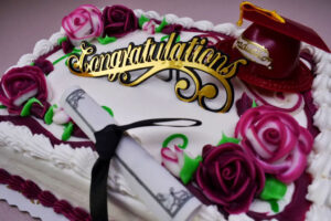 Decorated Graduation Cakes